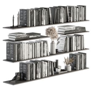 Decorative Set On Shelves - Set 07