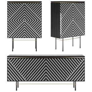 Zefiro Sideboard & Highboard By Capital Collection