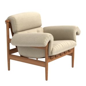 Otis Armchair  Italian Boucle Mushroom Soho Home