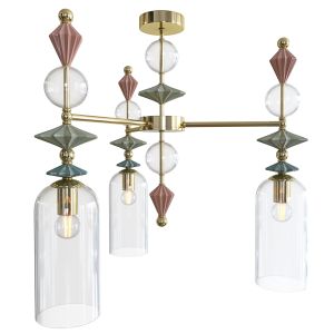 Pendant Chandelier Odeon Light Bizet 4855 3c