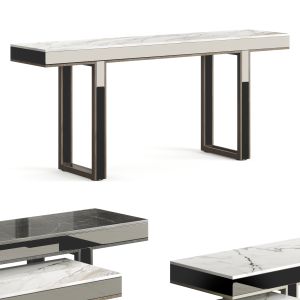 Laskasas Pearl Marble Console