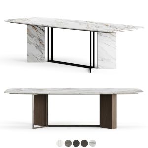 Meridiani Plinto Rectangle Table 280 Cm