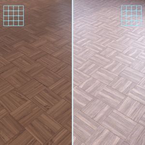 Parquet - Laminate - Wooden Floor 2 In 1