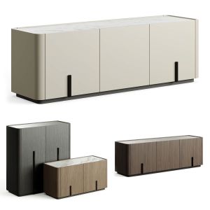 Liu Jo Caillou High Floor Cupboard With Plinth