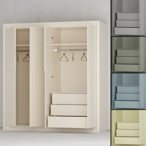 Four Door Wardrobe