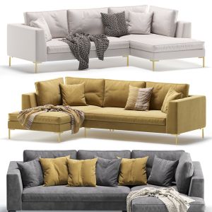 Corner Sofa Kona 3 Colors Version