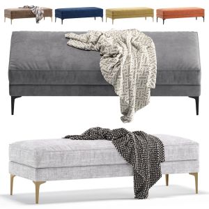 West Elm Andes Bench 6 Colors Version