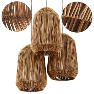 Lamp Wicker N42