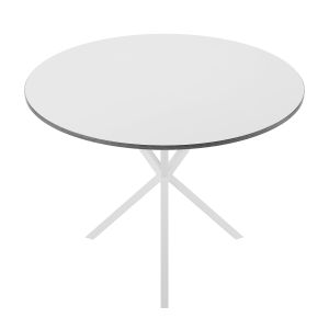 Neb Round Dining Table With Top In Laminate