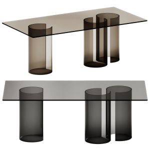 Fiam Italia Luxor Glass Table