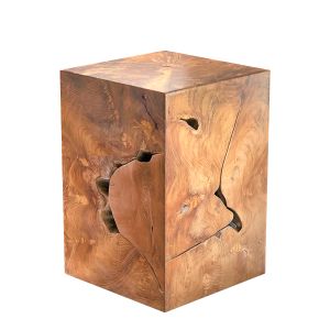 Perigold Phillips Collection Teak Chunk Stool