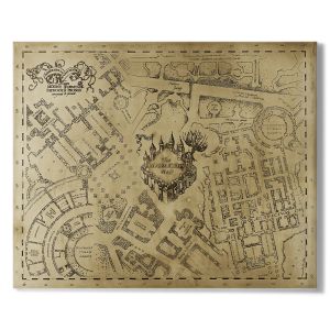 Pottery Barn Teen Harry Potter Marauder's Map