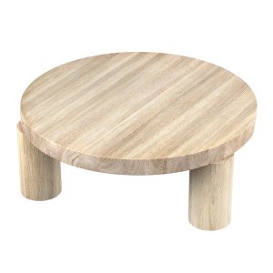 Resident Offset Coffee Table Oak