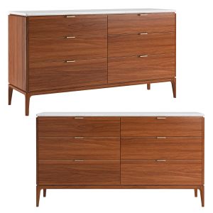 West Elm Parker 6-drawer Dresser