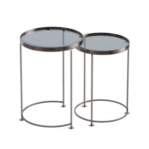 Yosemite Ripon Collection 2 Piece Nest Table Set