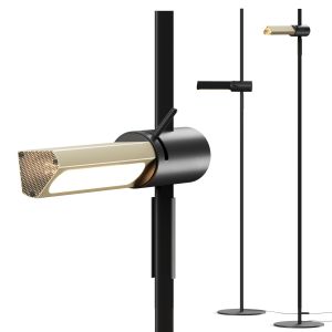 Cb2 Exclusive Colonna Adjustable Black Floor Lamp