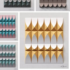 Decorative Panel Omoplata 200 By Matthew Shlian