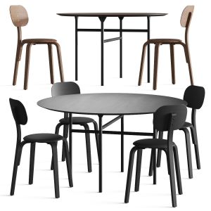 Menu Snaregade & Afteroom Plywood Dining Set