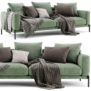 Flexform Romeo 2 Seats Sofa 02