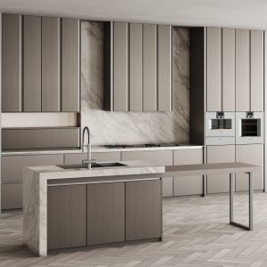 Modern Kitchen With Island 01