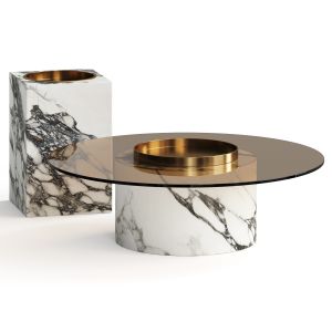 Minimalistic Marble Coffee Table