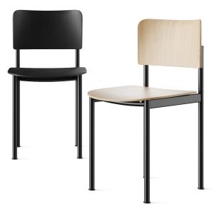 Fredericia Plan 3412 Wooden Seat Chair