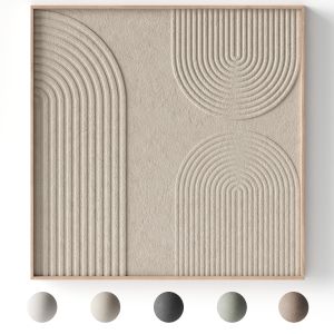 Relief Artwork 26 - 3d Art Wall Decor