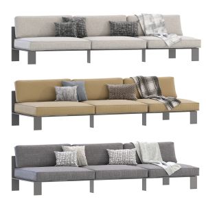 Bench Three Seater By Serax