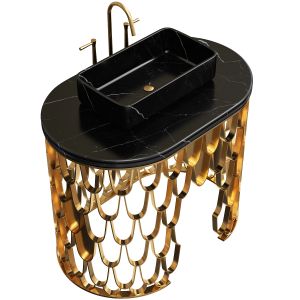 Maison Valentina Koi Single Washbasin