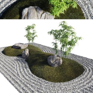 Japanese Rock (zen) Garden 03