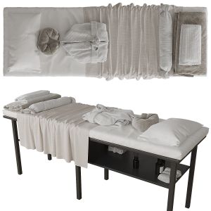 Massage Table With Decor 4