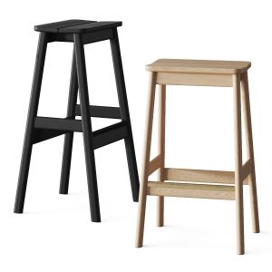 Form & Refine Angle Bar Stools