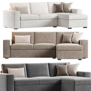 Kivik 3 Seat Sofa And Chaise Longue By Ikea