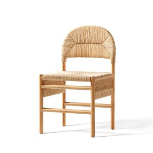 Crate And Barrel Rustler Woven Dining Chair