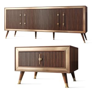 Sideboard And Bedside Table Toprak By Medusa Home