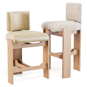 Cuff Studio: C Back Armless - Bar & Counter Stool