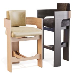 Cuff Studio: C Back - Bar And Counter Stool