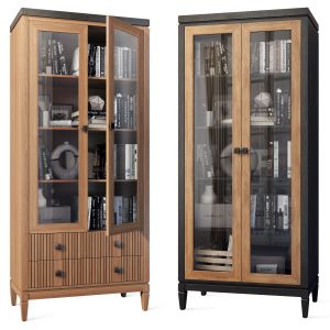 Bookcase Showcase Foxtrot Siver