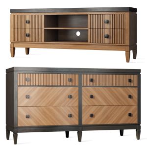 Dresser Tv Stand Foxtrot Siver