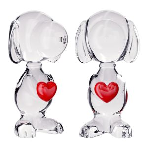 Snoopy Glass Figurine