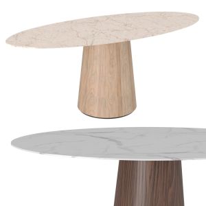 Materic Round Dining Table