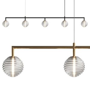 Aromas Del Campo Doul Linear Pendant Lamp