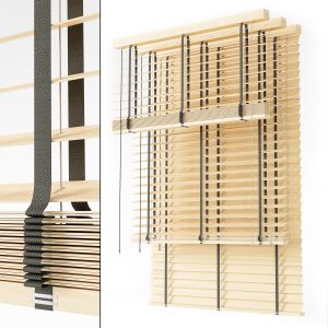 Wooden Blinds Set 14