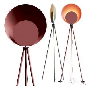 Rose And Grey Diffuser Floor Lamp