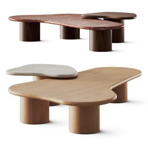 Sss Atelier Skimming Stone Coffee Tables