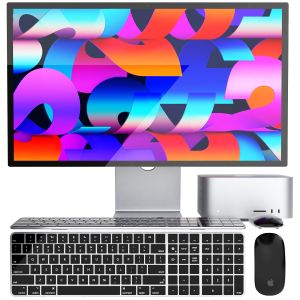 Apple Mac Studio Pc Set With Display