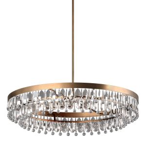 Pottery Barn Clarissa Modern Round Chandelier