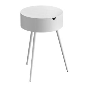 West Elm Mitzi Bedside Table White