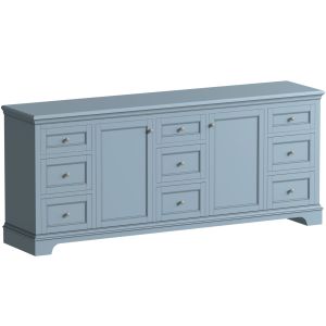 Blue Sideboards In A Classic Style Buffet