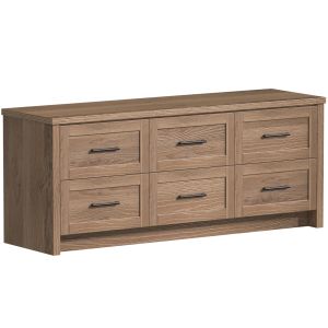 Povence Rustic Modern Hemnes Dresser Sideboard